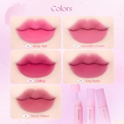 dasique Water Blur Tint #09 Very Berry | Berry Smoothie Collection | Vegan & Cruelty-Free Lip Tint