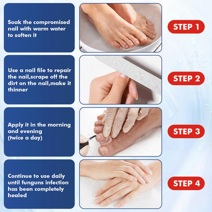 Datunsu Multi-Purpose Nail Repair with Tea Tree Oil | Nail Care Solution for Discolored & Damaged Nails (1 PCS)