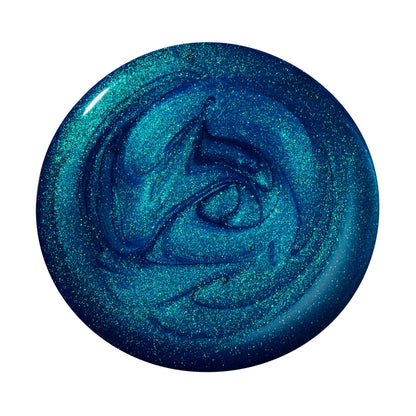 Dazzle Dry Nail Lacquer Step 3 – Speed Boat | Aquamarine Metallic Nail Polish 0.5 fl oz