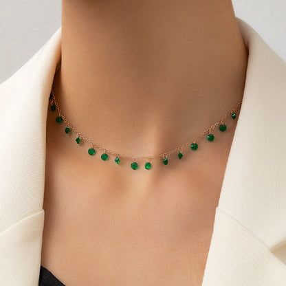 Retro Elegant Irregular Pendants Necklace