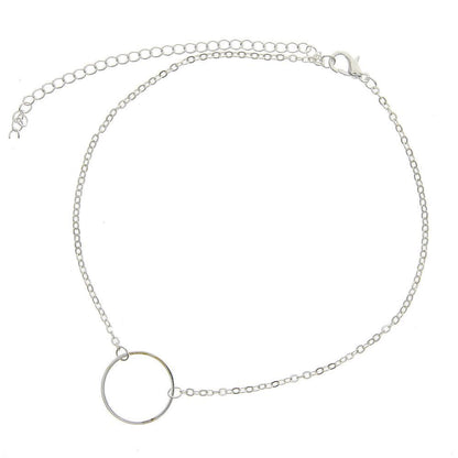 Alloy Ring Necklaces