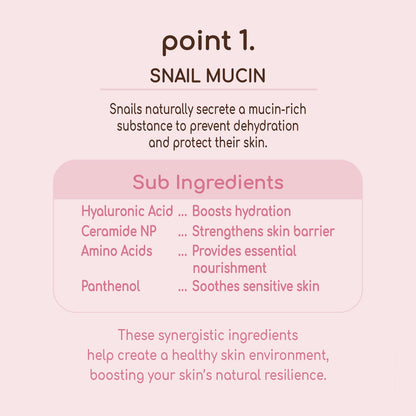 DEARBOO Glass Skin Snail Serum | Hydrating Facial Serum for Radiant, Smooth Skin – 3.38 fl oz (100 mL)