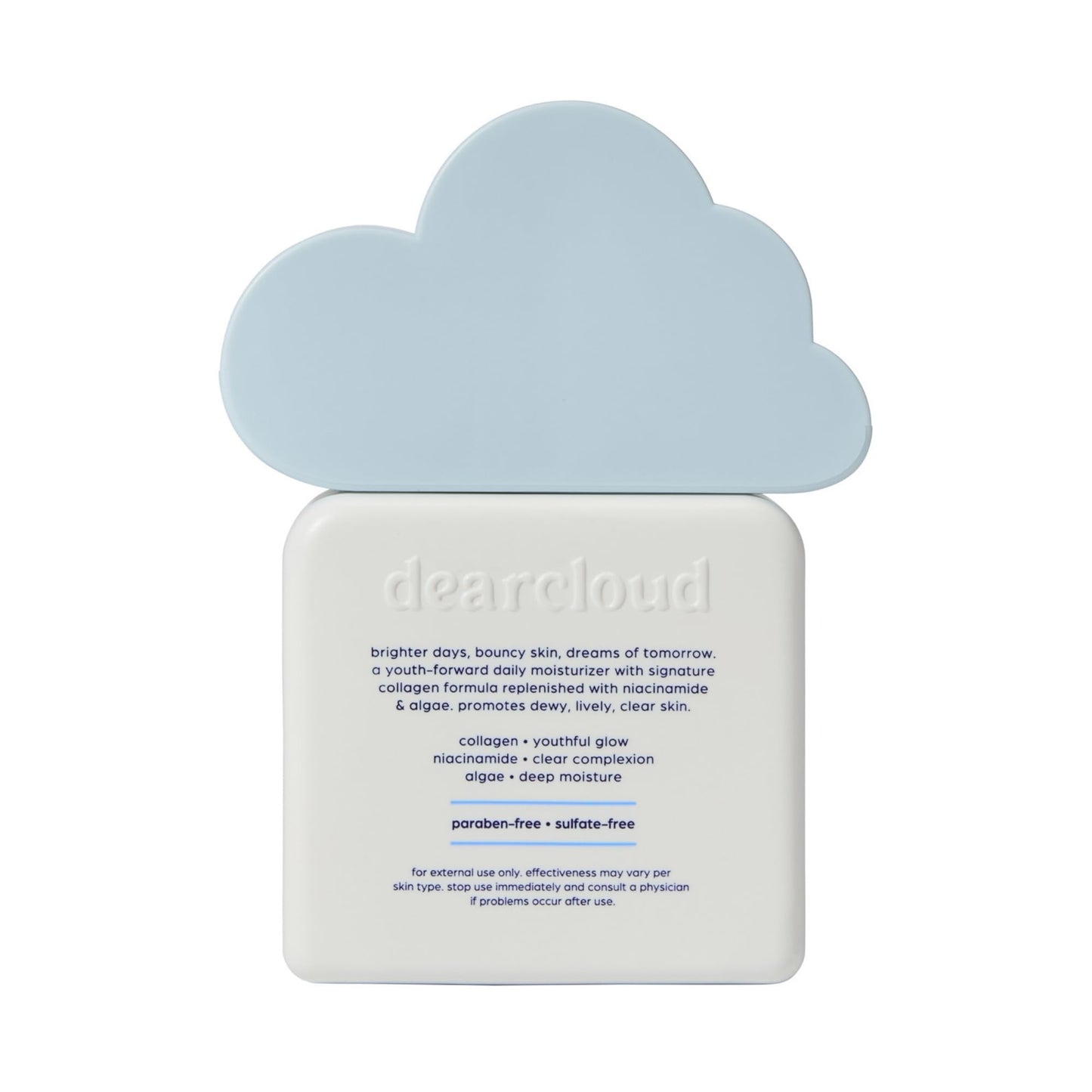 Dearcloud New Youth Collagen Cream Moisturizer - Firming Korean Facial Moisturizer for Radiant Skin (3.38 fl oz)