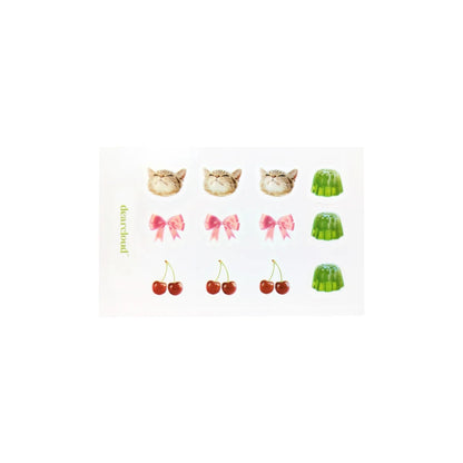 Dearcloud Hydrocolloid Blemish Patches – 36 Count with Niacinamide & Salicylic Acid (Vintage Cute)