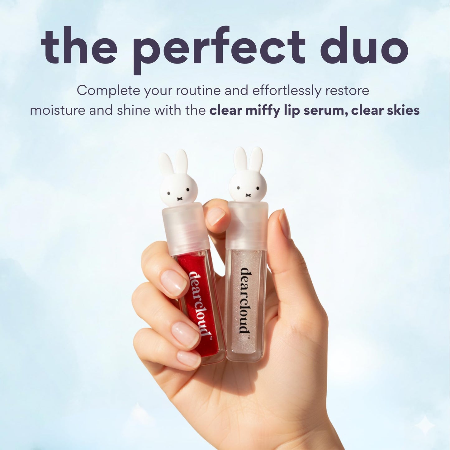 Miffy Lip Serum Jelly by Dearcloud – Hydration & Shine Tint (Dear Bun)