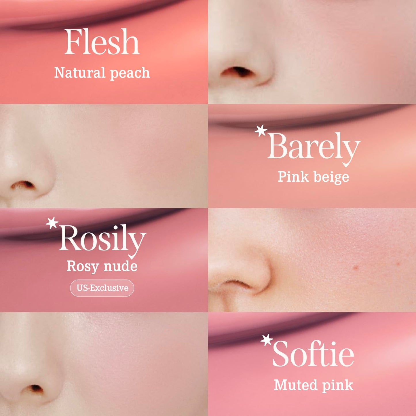 DEAR DAHLIA Petal Drop Blush Glory – Watercolor Finish, Buildable Color, All-Day Hydration, Vegan Korean Beauty