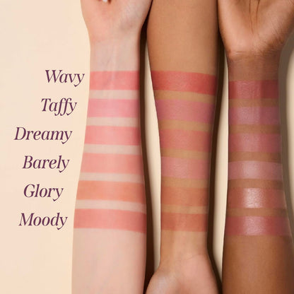 DEAR DAHLIA Petal Drop Blush (Wavy) – Watercolor-Like Liquid Blush for Dewy, Buildable Color