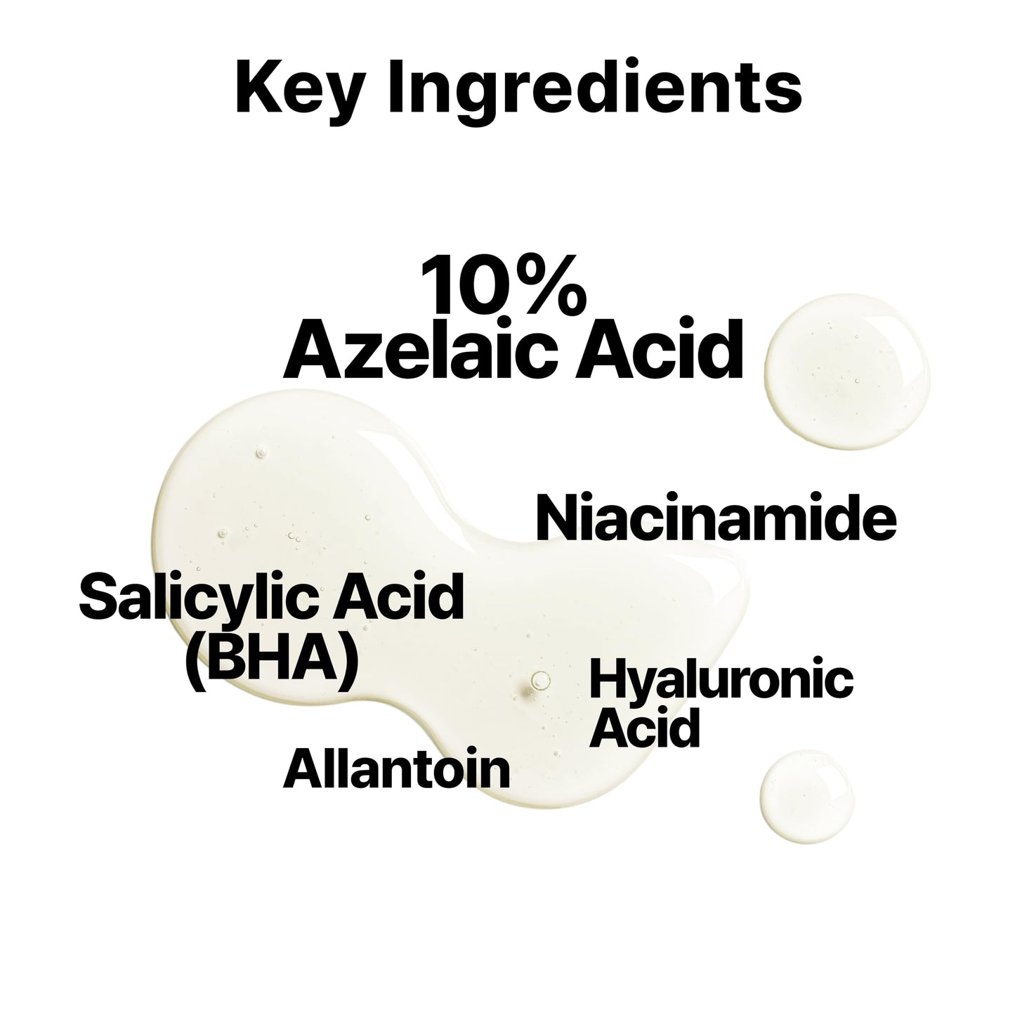 DearMYDEW 10% Azelaic Acid Serum with Niacinamide – Rosacea Relief & Acne Care (1 fl oz)