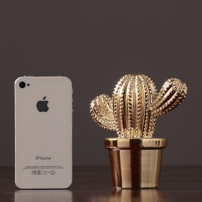 Decoration: A Set Of Four Cactus