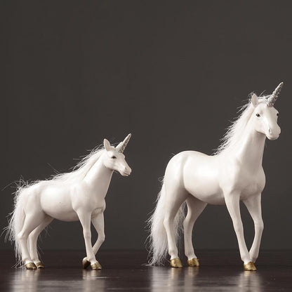 Decoration: A Set Of Two Unicorn