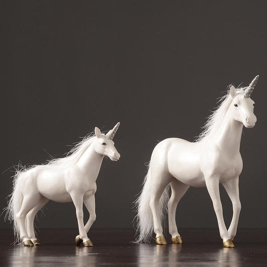 Decoration: A Set Of Two Unicorn