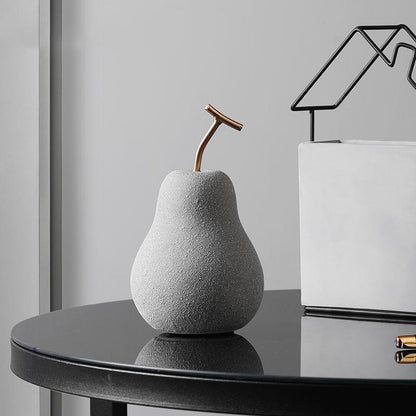 Decoration: Pear And Apple