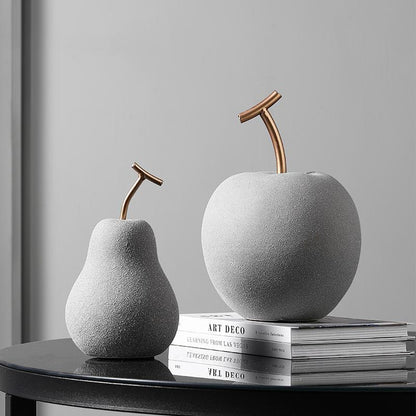 Decoration: Pear And Apple