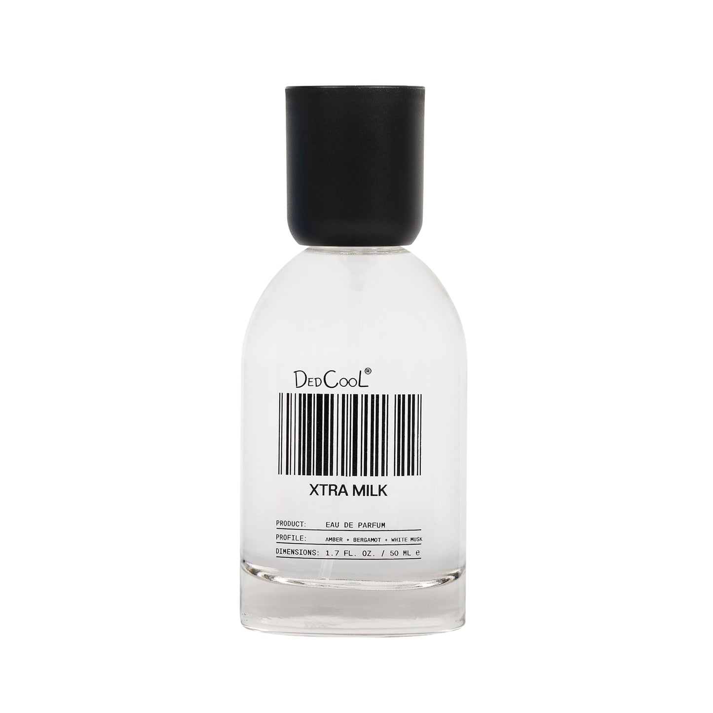 DedCool Xtra Milk Eau de Parfum | Genderless Luxury with Bergamot, White Musk & Amber | 1.7 fl oz