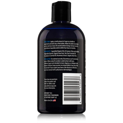 Defense Soap Tea Tree Body Wash | All-Natural Odor Control for Athletes