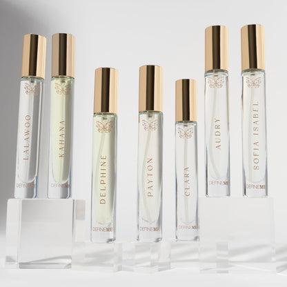 DefineMe Clara Natural Perfume Mist – Travel Size 0.3 fl oz | Purse Spray
