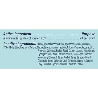 Degree Cucumber Burst Antiperspirant Dry Spray for Women, 3 Count (3.8 oz each) – 72-Hour Sweat & Odor Protection