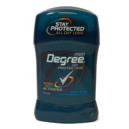 Degree Cool Rush Deodorant 3-Pack, 1.7 oz (50 ml) for Men