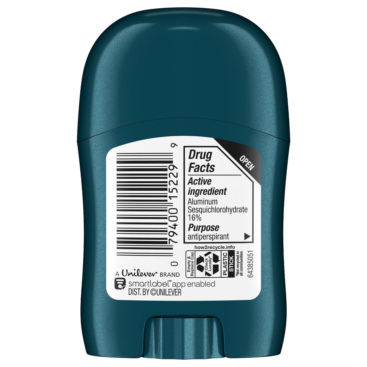 Degree Men Travel Deodorant Cool Rush 18-Pack – 0.5 oz Minis, 72H MotionSense