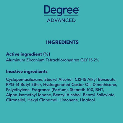 Degree Ultra Fresh Shower Clean Antiperspirant Stick — 48H Sweat & Odor Protection, 4-Pack for Women