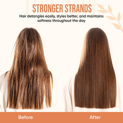 DEL SUR Hair Strengthening Shampoo & Conditioner Set | Camellia Japonica, Niacinamide, Provitamin B5 & Biotin – 16 fl oz Each