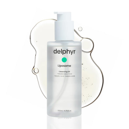 delphyr Liposome Daily Cleansing Oil — Gentle Makeup Remover & Blackhead Care for Sensitive Skin