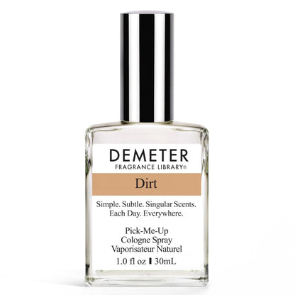 DEMETER Dirt Natural Perfume Spray for Women, 1 oz