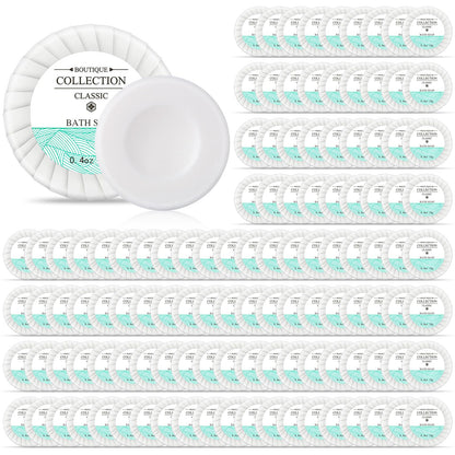 Demissle 500 Pcs Mini Soap Bars – Coin-Size Hotel Soap, Bulk Pack
