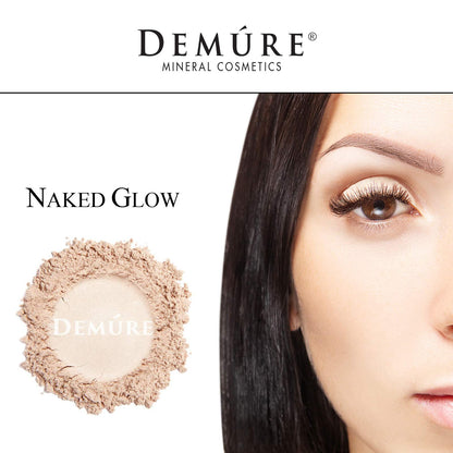 Demure Mineral Eye Shadow – Naked Glow Glitter Palette (33 Shimmer Shades)