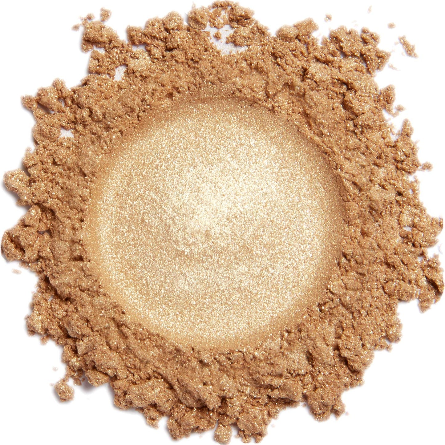 DEMÚRE Mineral Eye Shadow Gold Shimmer — Loose Glitter Eyeshadow
