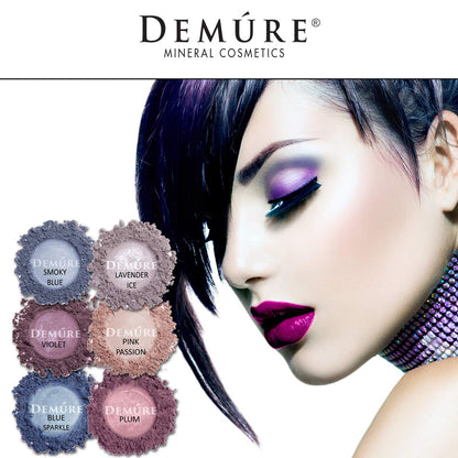 DEMÚRE Demure Mineral Eye Shadow Lavender Ice – Shimmer Loose Powder