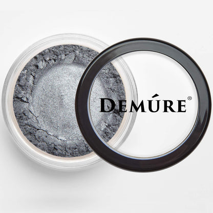 DEMÚRE Demure Mineral Eye Shadow Sterling – Shimmer, Glitter, Natural, Cruelty-Free