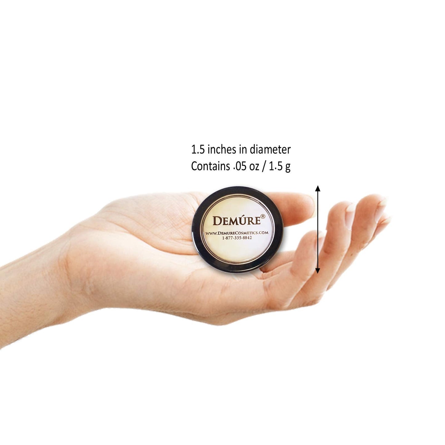 DEMÚRE Demure Mineral Eye Shadow Lavender Ice – Shimmer Loose Powder