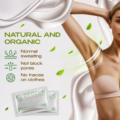 Deozen Armpit Aluminum-Free Deodorant Cream — 6-Month Odor Protection