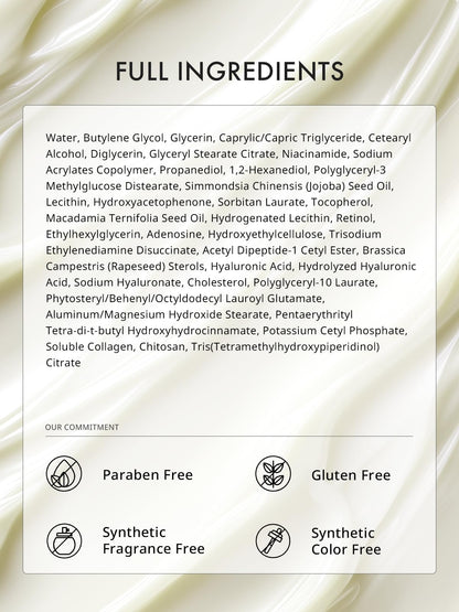 Depology Firming Neck & Décolleté Cream – IDEALIFT 4%, Retinol, Multi-HA (1.69 oz)