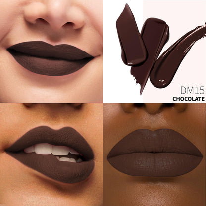 Depuplum 3Pc Matte Liquid Lipsticks – Vegan, Long-Lasting Lip Color (DM15, DM05, DM26)