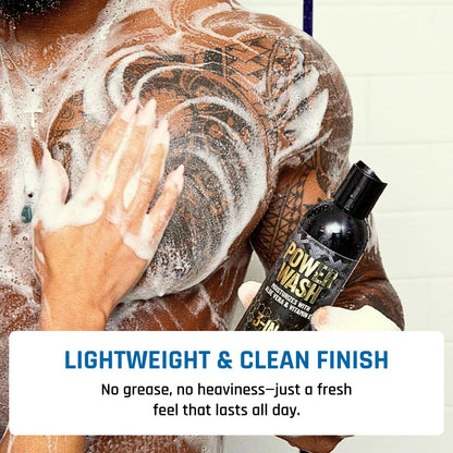 Derm Dude 3-in-1 Body Wash for Men | Shampoo, Conditioner & Body Cleanser | MVP Scent | 8oz
