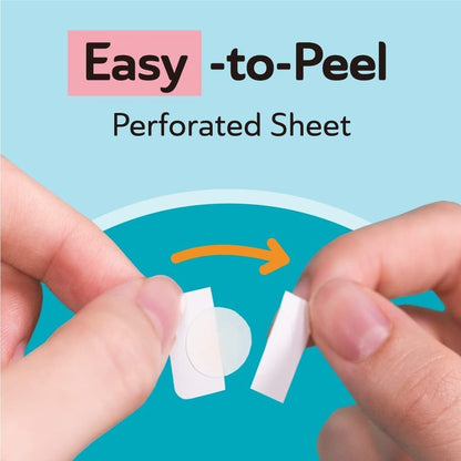DERMA ANGEL Ultra Invisible Acne Patches – 120 Count, 3 Sizes for Day & Night Use