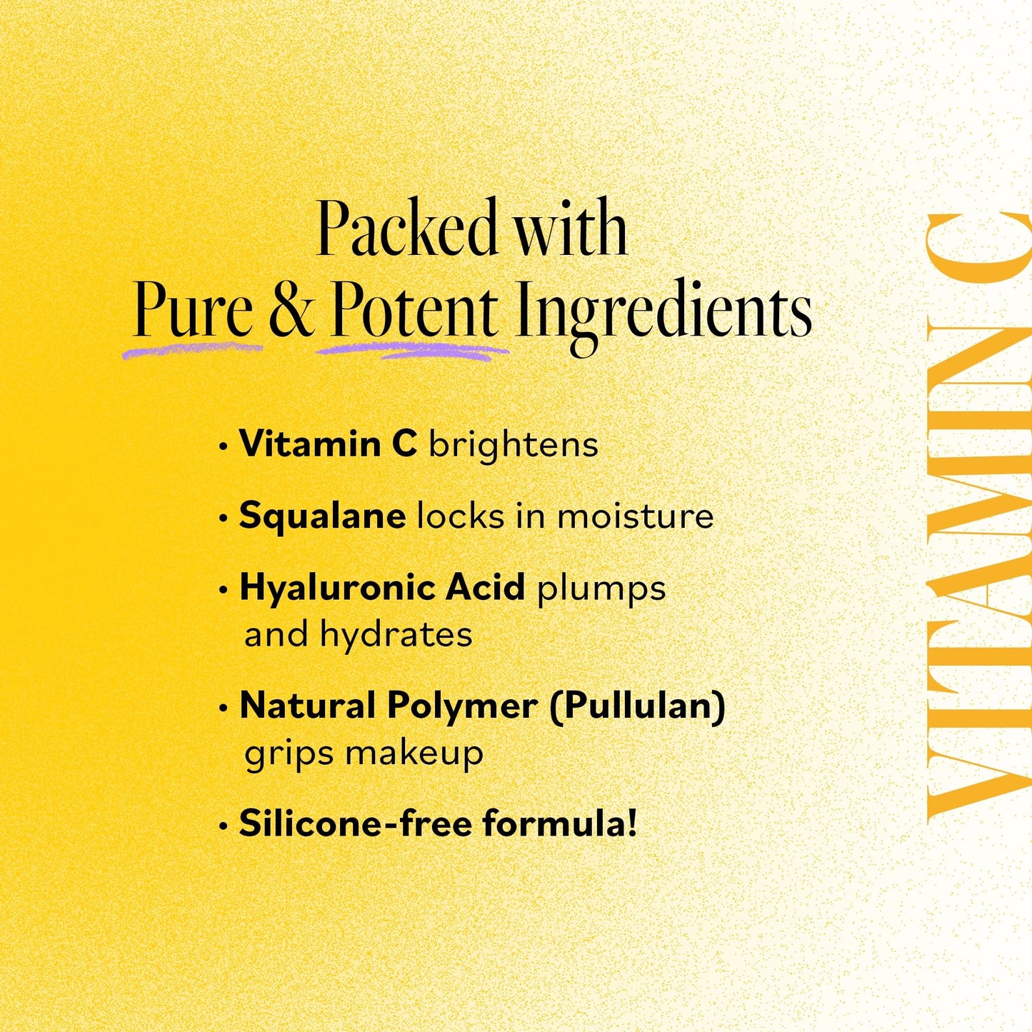DERMA E Face Primer Vitamin C Luminous – 2-in-1 Brighten & Blur, 1 oz