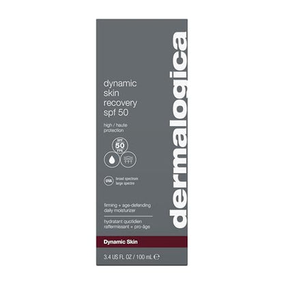 Dermalogica Dynamic Skin Recovery SPF50 – Anti-Aging Sunscreen Moisturizer, Broad Spectrum SPF50, 3.4 oz