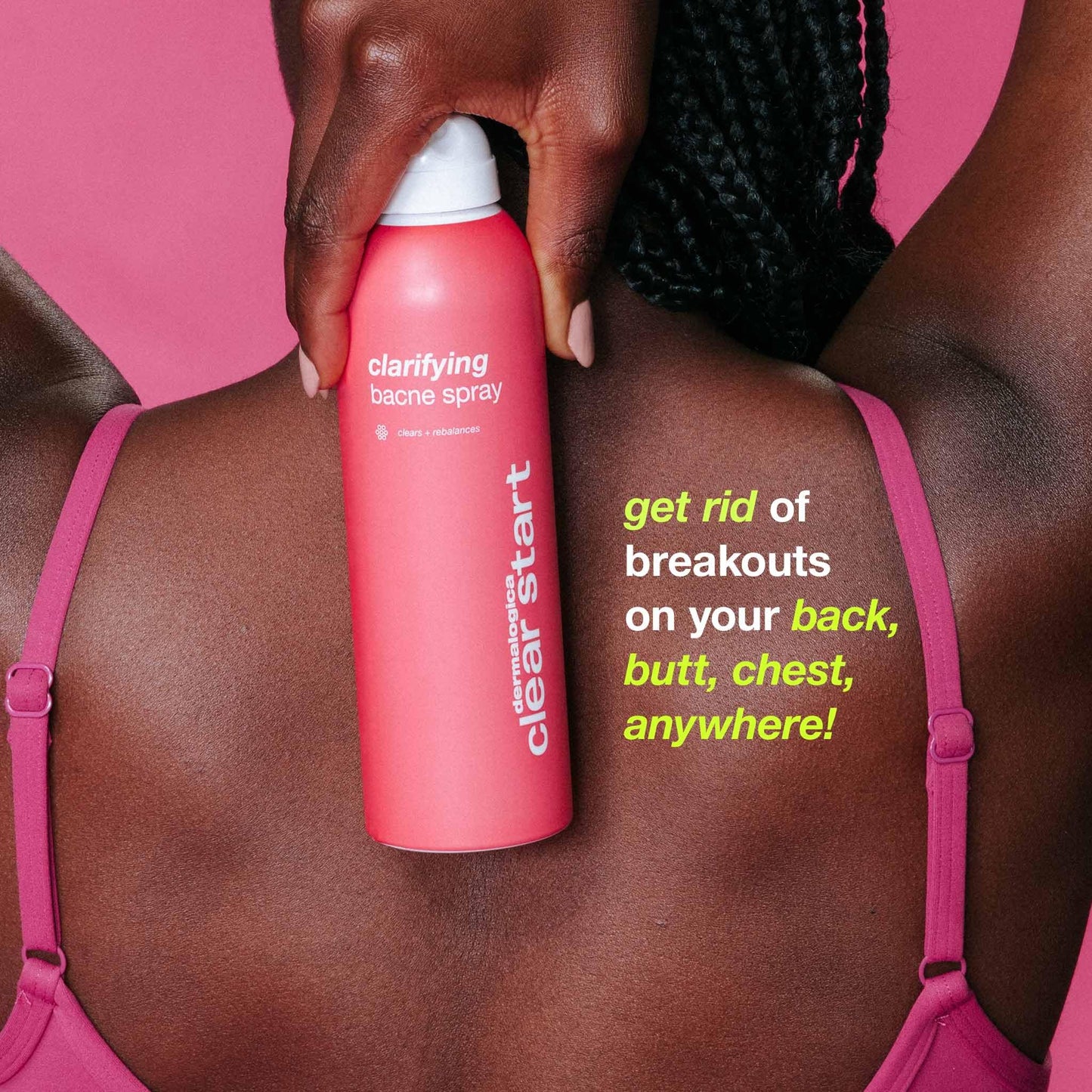 Dermalogica Clear Start Bacne Spray – Back Acne Treatment with Salicylic Acid