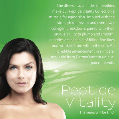 DermaQuest Peptide Vitality Nourishing Peptide Cream – Anti-Aging Hydration for Normal to Dry Skin (2oz)