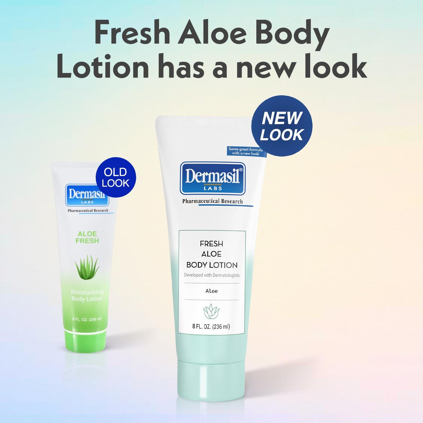 Dermasil Fresh Aloe Body Lotion 3-Pack – Non-Greasy, Fast-Absorbing, 8 oz Each