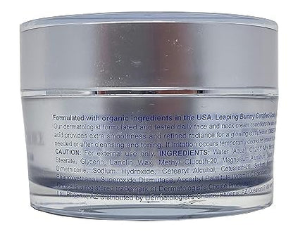 Dermatologist's Choice Daily Anti-Aging Facial Enhancement Cream With Non-Neutralized Glycolic Acid, Vitamin C, and Superoxide Dismutase