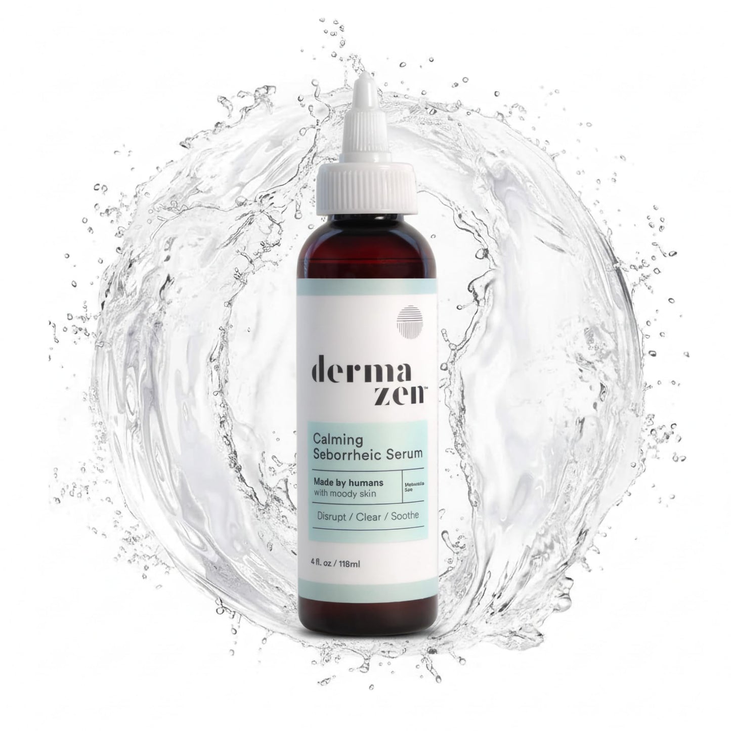 Dermazen Calming Seborrheic Serum – Dermatologist Recommended Topical Serum for Hair, Face & Body (4oz)