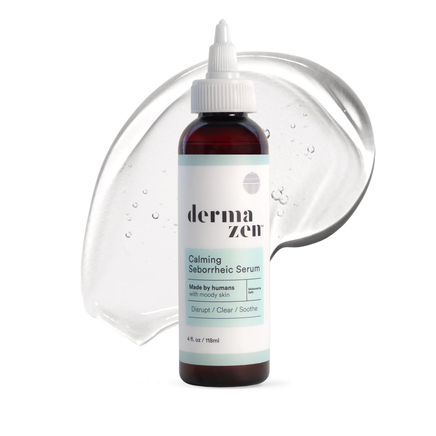 Dermazen Calming Seborrheic Serum – Dermatologist Recommended Topical Serum for Hair, Face & Body (4oz)