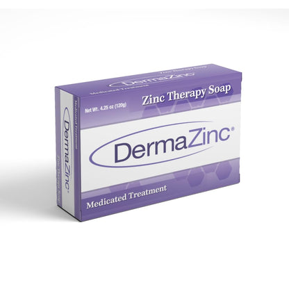 DermaZinc Therapy Soap – Zinc Soap for Skin Conditions (Pack of 3)