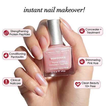Dermelect Makeover Ridge Filler – Award-Winning Nail Base Coat