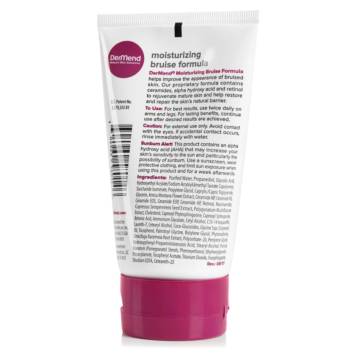Dermend Arnica Bruise Cream with Vitamin K – Moisturizer for Bruising (4.5 oz)