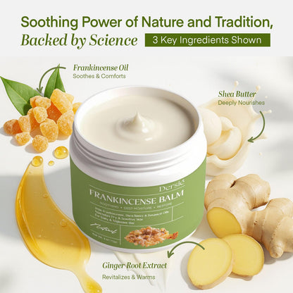 Dersie Frankincense Balm 4 oz – Soothes Muscles, Joints & Dry Skin (All Natural)